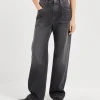 Brunello Cucinelli Loose-Hose aus Authentic-Denim mit Shiny Tab | Damen Denim