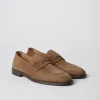 Brunello Cucinelli Penny-Loafers aus Veloursleder | Herren Mokassins