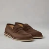 Brunello Cucinelli Penny-Loafers aus Veloursleder | Herren Mokassins