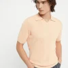 Brunello Cucinelli Poloshirt aus Baumwolle in Patentstrick | Herren Strickwaren