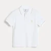 Brunello Cucinelli Poloshirt aus Baumwollpikee mit Logo | Kinder T-shirts & Hemden