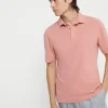 Brunello Cucinelli Poloshirt aus Baumwollpikee mit Hemdkragen | Herren T-shirts & Poloshirts