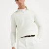 Brunello Cucinelli Poloshirt aus Kaschmirstrick mit langem Arm | Herren Strickwaren