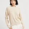 Brunello Cucinelli Pullover aus Baumwolle in Patentstrick mit Monili | Damen Strickwaren