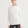 Brunello Cucinelli Pullover aus Baumwolle in Patentstrick mit Monili | Damen Strickwaren