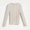 Brunello Cucinelli Pullover aus Dazzling Double Cable-Baumwollstrick | Kinder Strickwaren