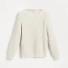 Brunello Cucinelli Pullover aus Dazzling-Baumwolle in Rippenstrick | Kinder Strickwaren