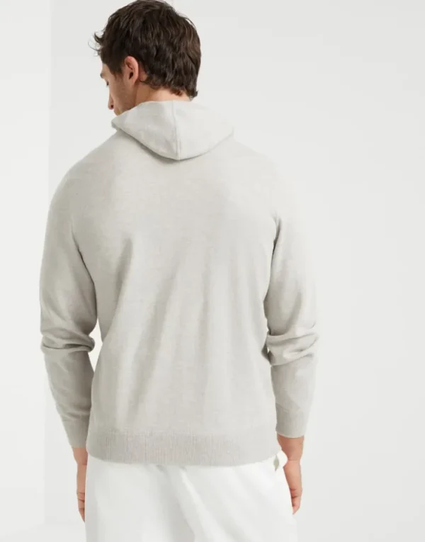 Brunello Cucinelli Pullover aus Kaschmir im Sweatshirt-Stil | Herren Strickwaren