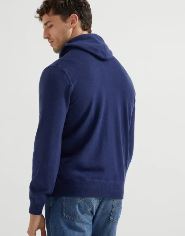 Brunello Cucinelli Pullover aus Kaschmir im Sweatshirt-Stil | Herren Strickwaren