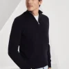 Brunello Cucinelli Pullover aus Kaschmir mit Stehkragen und Reißverschluss | Herren Strickwaren