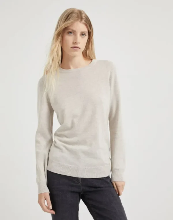 Brunello Cucinelli Pullover aus Kaschmir mit Monili | Damen Strickwaren