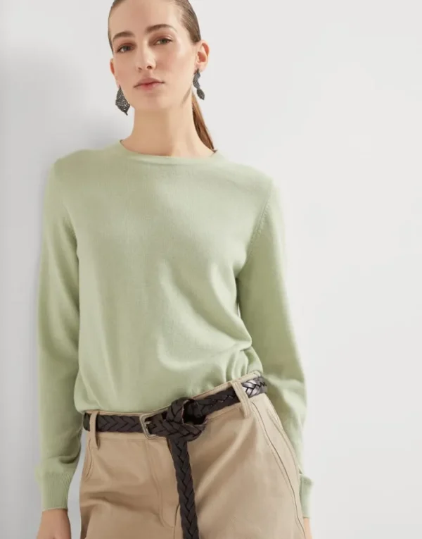 Brunello Cucinelli Pullover aus Kaschmir mit Monili | Damen Strickwaren