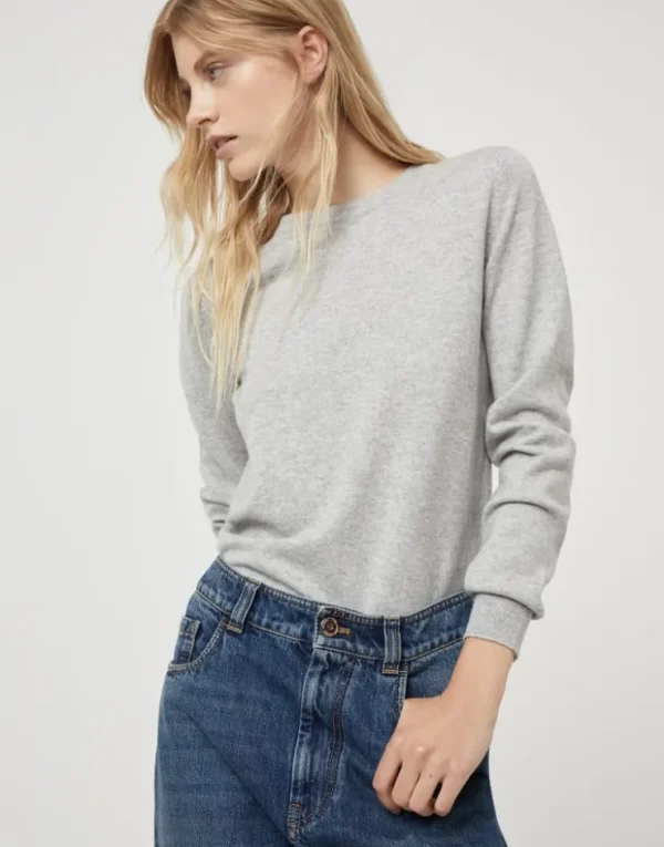 Brunello Cucinelli Pullover aus Kaschmir mit Monili | Damen Strickwaren