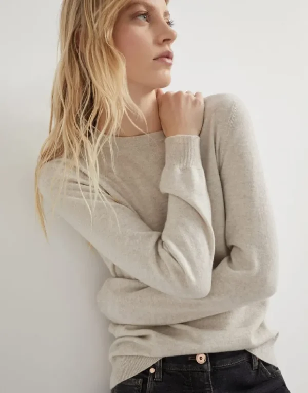 Brunello Cucinelli Pullover aus Kaschmir mit Monili | Damen Strickwaren