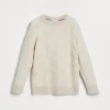 Brunello Cucinelli Pullover in Geometric Jacquard aus Alpaka, Baumwolle und Wolle | Kinder Strickwaren