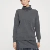 Brunello Cucinelli Rollkragenpullover aus Kaschmir in Patentstrick mit Monili | Damen Strickwaren