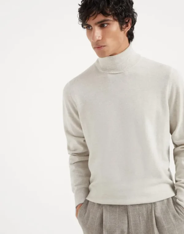 Brunello Cucinelli Rollkragenpullover aus Kaschmir | Herren Strickwaren