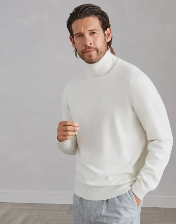 Brunello Cucinelli Rollkragenpullover aus Kaschmir | Herren Strickwaren