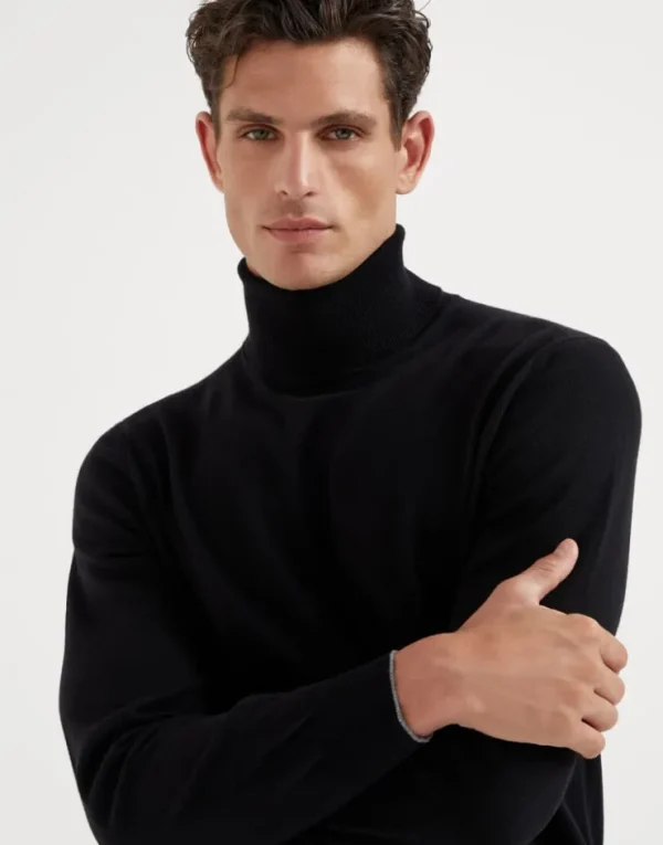 Brunello Cucinelli Rollkragenpullover aus Kaschmir | Herren Strickwaren