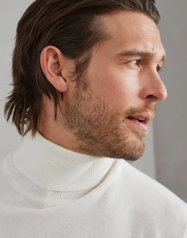 Brunello Cucinelli Rollkragenpullover aus Kaschmir | Herren Strickwaren