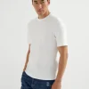 Brunello Cucinelli Rundhals-T-Shirt aus Baumwolljersey | Herren T-shirts & Poloshirts