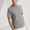 Brunello Cucinelli Rundhals-T-Shirt aus Baumwolljersey | Herren T-shirts & Poloshirts