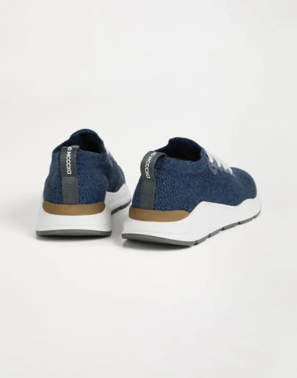 Brunello Cucinelli Runners aus Techno-Baumwollstrick | Kinder Schuhe