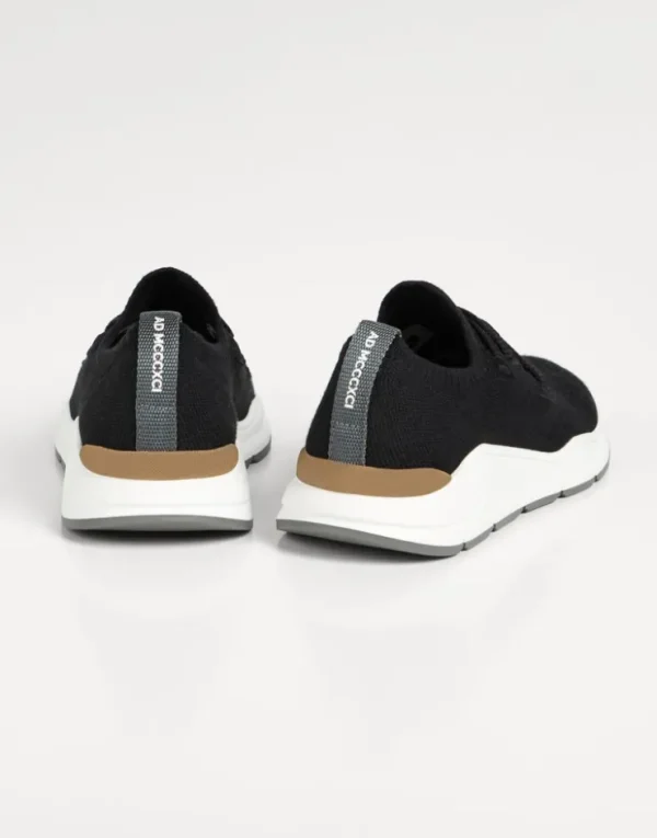 Brunello Cucinelli Runners in Chiné-Strick aus Baumwolle | Kinder Schuhe