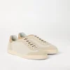 Brunello Cucinelli Sneakers aus Baumwollstrick, gewaschenem Veloursleder und Soft-Kalbsleder | Herren Sneakers