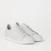 Brunello Cucinelli Sneakers aus genarbtem Kalbsleder | Herren Sneakers