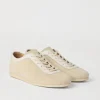 Brunello Cucinelli Sneakers aus gewaschenem Veloursleder | Herren Sneakers