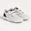 Brunello Cucinelli Sneakers aus Kalbsleder und Veloursleder mit Klettverschluss | Kinder Schuhe