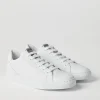 Brunello Cucinelli Sneakers aus mattem Kalbsleder mit Precious Detail | Damen Sneakers