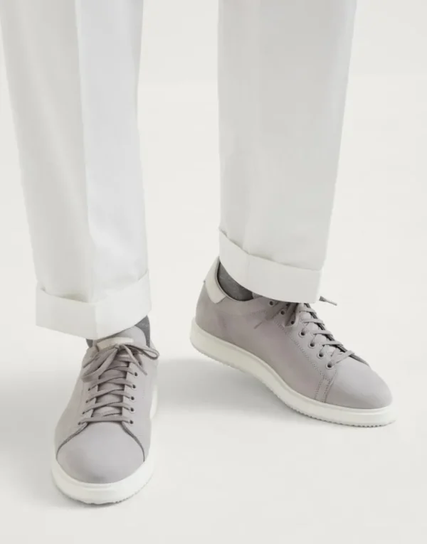 Brunello Cucinelli Sneakers aus Nubukleder | Herren Sneakers