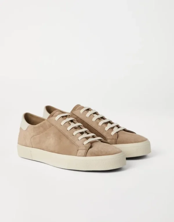 Brunello Cucinelli Sneakers aus Veloursleder | Herren Sneakers