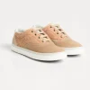 Brunello Cucinelli Sneakers aus Veloursleder und Cordsamt | Kinder Schuhe