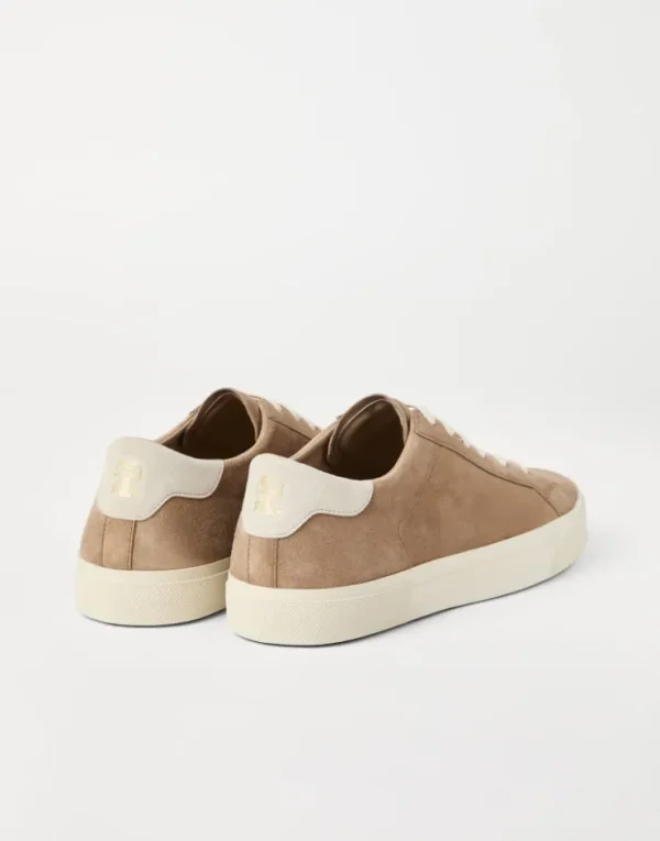 Brunello Cucinelli Sneakers aus Veloursleder | Herren Sneakers