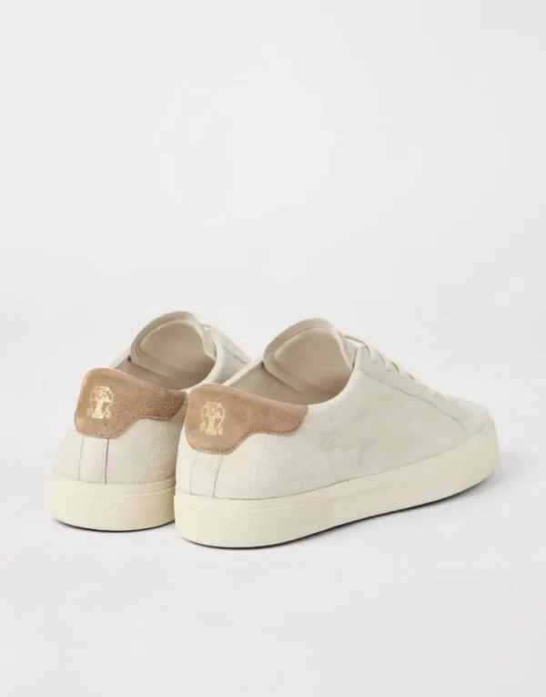 Brunello Cucinelli Sneakers aus Veloursleder | Herren Sneakers