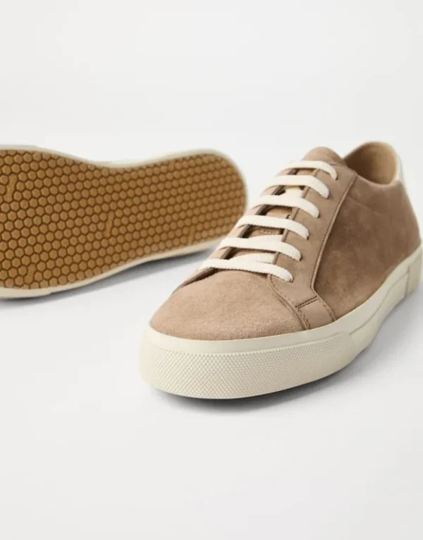 Brunello Cucinelli Sneakers aus Veloursleder | Herren Sneakers