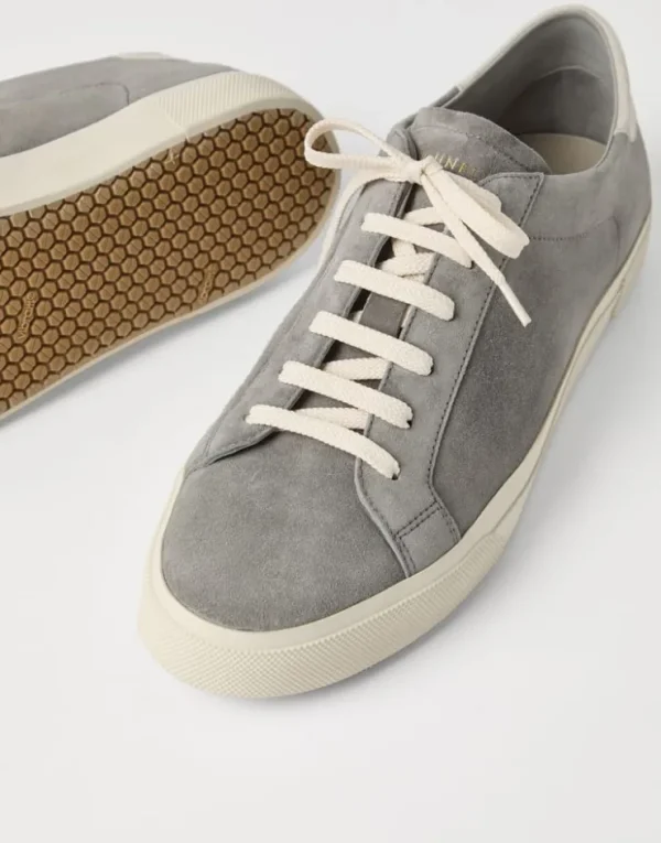 Brunello Cucinelli Sneakers aus Veloursleder | Herren Sneakers