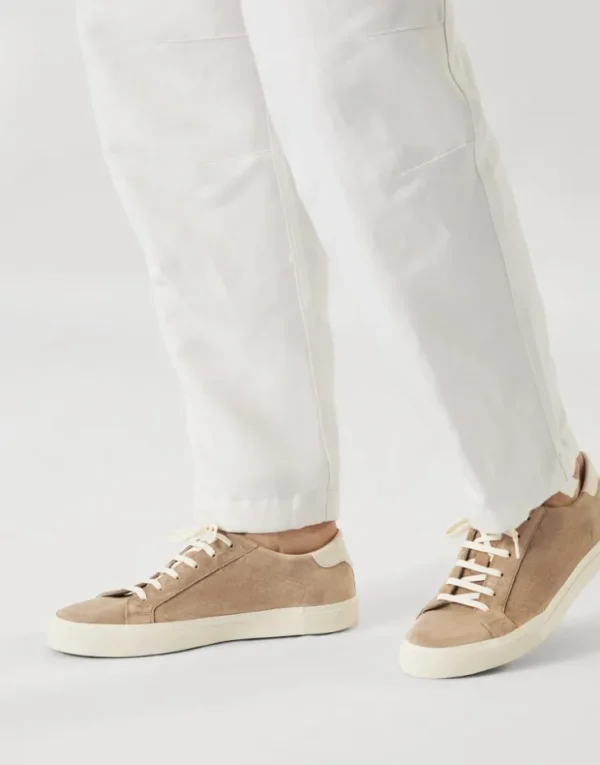 Brunello Cucinelli Sneakers aus Veloursleder | Herren Sneakers