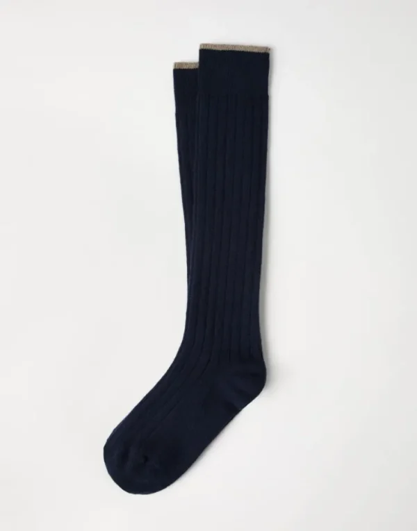 Brunello Cucinelli Socken aus Kaschmir in Rippenstrick | Herren Weitere Accessoires