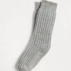 Brunello Cucinelli Socken in Rippenstrick aus Kaschmir | Kinder Accessoires