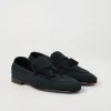 Brunello Cucinelli Soft-Loafers aus Veloursleder mit Quasten | Herren Mokassins