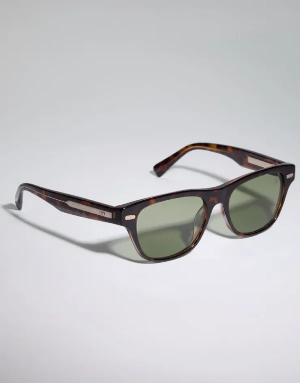 Brunello Cucinelli Sonnenbrille Iconic Meridian aus Azetat | Herren Brillen | Brillen Herren