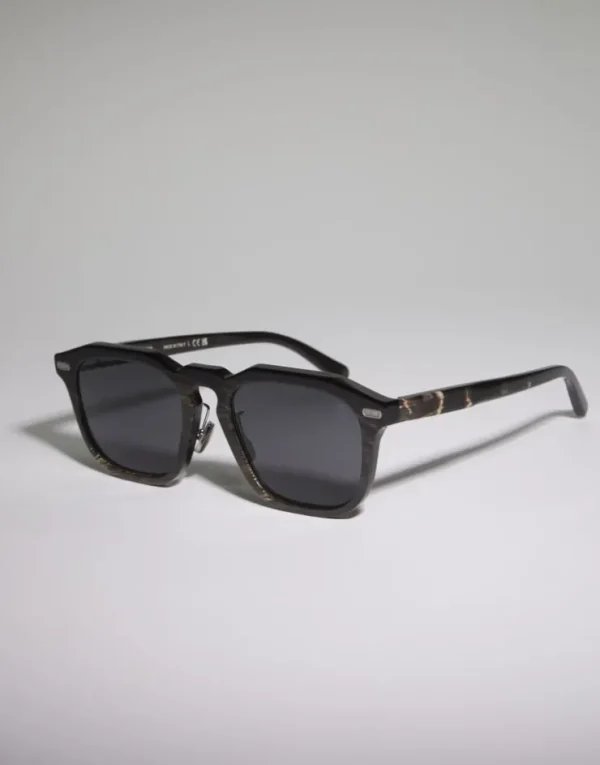 Brunello Cucinelli Sonnenbrille Iconic Meridian aus Horn | Damen Brillen | Brillen Herren