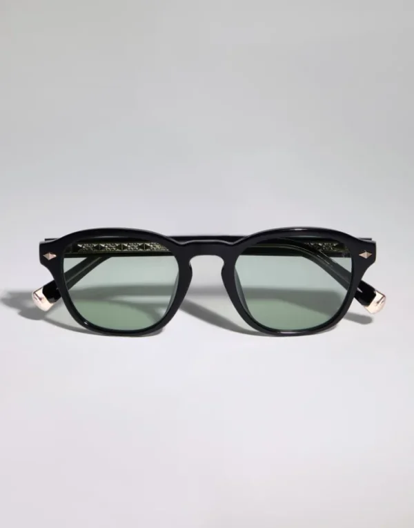 Brunello Cucinelli Sonnenbrille Intarsia Rays aus Azetat | Herren Brillen | Brillen Herren