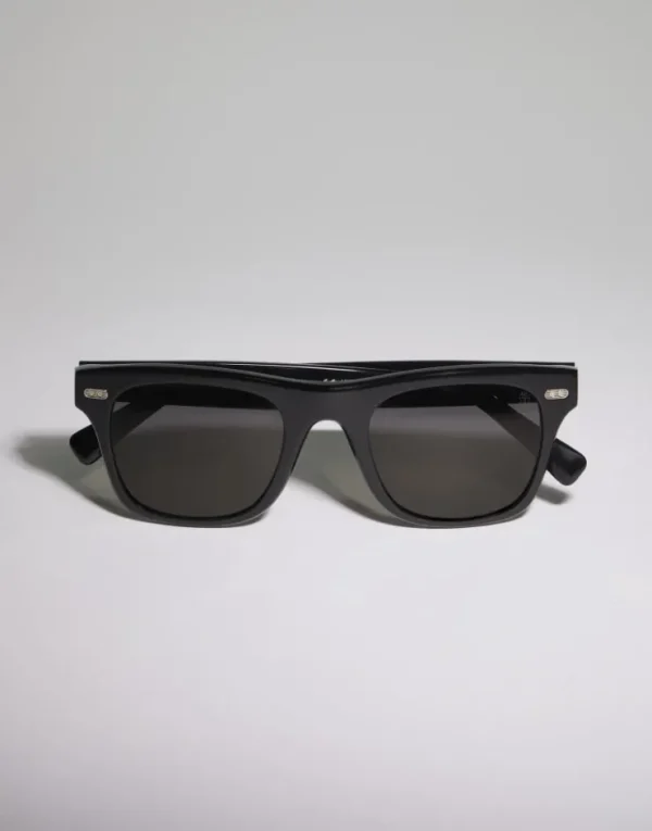 Brunello Cucinelli Sonnenbrille Mr. Brunello aus Azetat | Damen Brillen | Brillen Herren