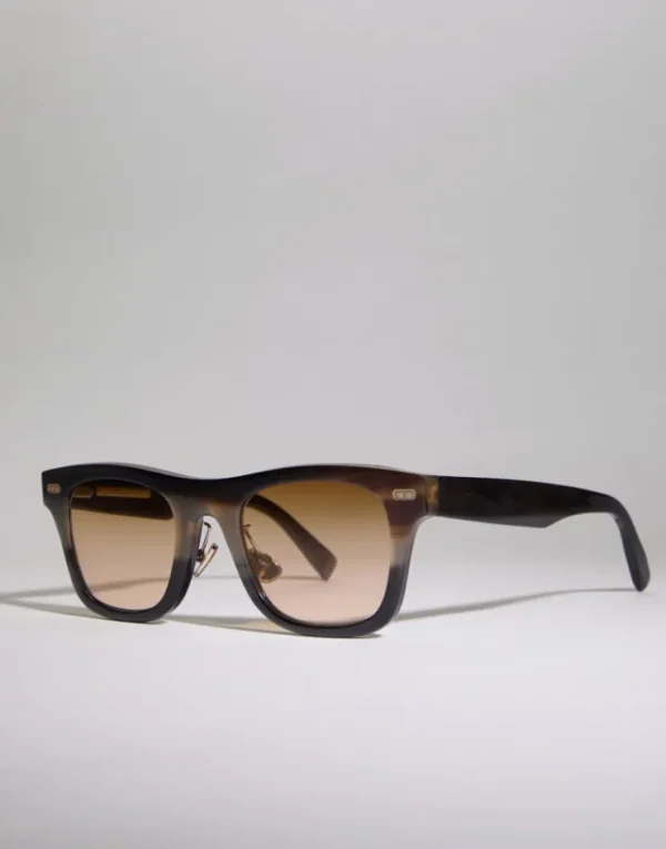 Brunello Cucinelli Sonnenbrille Mr. Brunello aus Horn | Herren Brillen | Brillen Herren