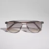 Brunello Cucinelli Sonnenbrille Sartorial Sunset aus Titan | Herren Brillen | Brillen Herren